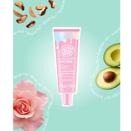 Crema de fata pentru ten uscat si sensibil FaceBoom Basic, 50 ml, BodyBoom 725019
