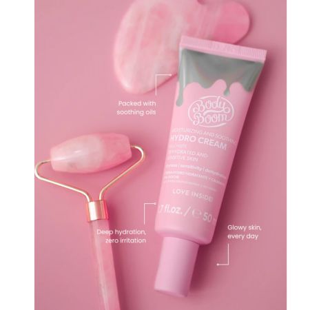 Crema de fata pentru ten uscat si sensibil FaceBoom Basic, 50 ml, BodyBoom 725020