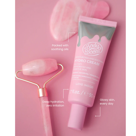 Crema de fata pentru ten uscat si sensibil FaceBoom Basic, 50 ml, BodyBoom 725020