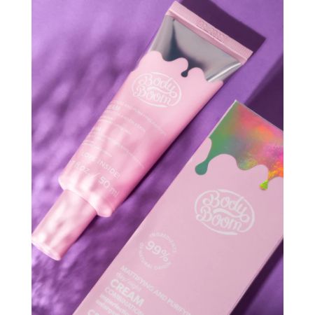 Crema de fata matifianta pentru ten mixt si gras FaceBoom Basic, 50 ml, BodyBoom 725022