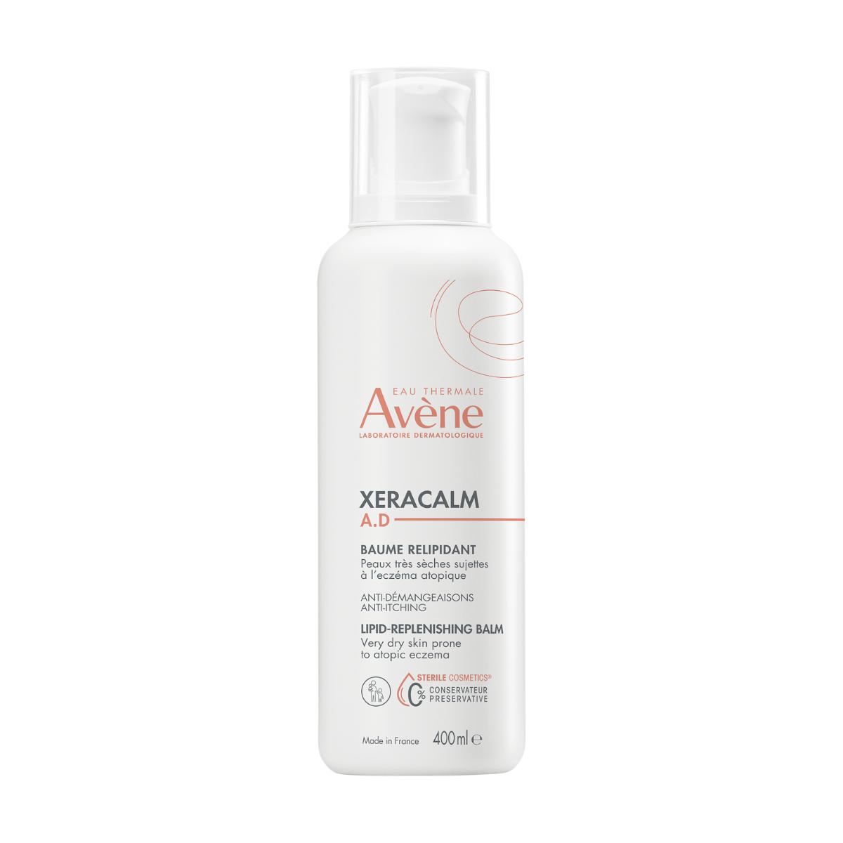 Balsam de refacere a lipidelor XeraCalm AD, 400 ml, Avene