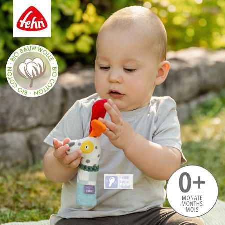 Jucarie pentru dexteritate Catelus, 0 luni+, Fehn 725061