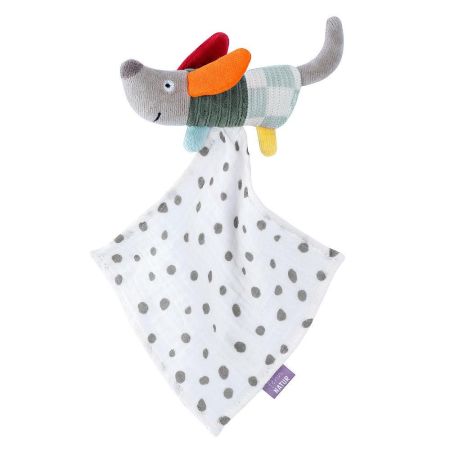Jucarie doudou mini Catelus, Fehn