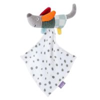 Jucarie doudou mini Catelus, 0 luni+, Fehn