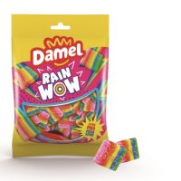 Jeleuri gumate acrisoare, Rainwow, 80 g, Damel