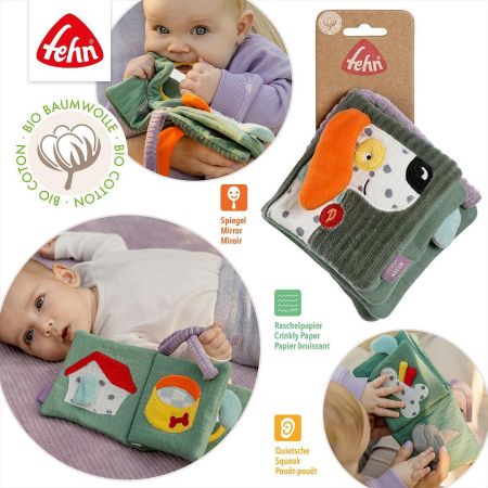 Carte din plus pentru bebelusi Catelus, 0 luni+, Fehn 725297