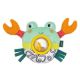 Jucarie zornaitoare pentru bebe Crabul vesel, 3 luni+, Fehn 725362