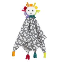 Jucarie doudou - Soare vesel, 0 luni+, Fehn