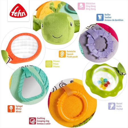 Centru de activitati XL Broscuta testoasa, 3 luni+, Fehn 725404