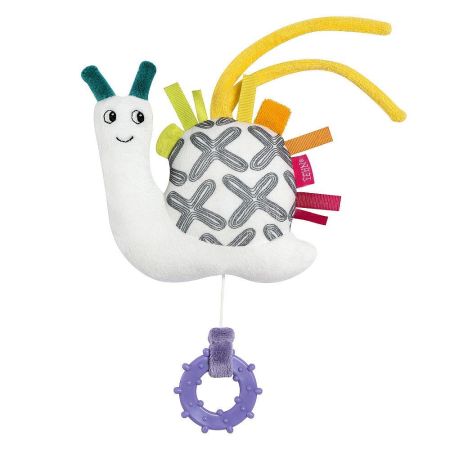 Jucarie muzicala mini Melc prietenos, Fehn