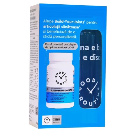 Pachet Build-Your-Joints + sticla, 30 capsule, Good Routine