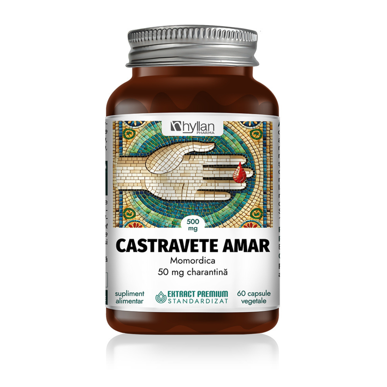 Castravete amar, 500 mg, 60 capsule vegetale, Hyllan