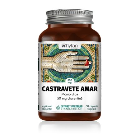 Castravete amar, 500 mg, 60 capsule vegetale, Hyllan