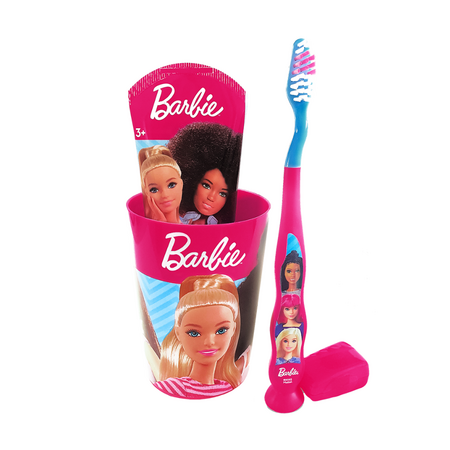 Set igiena orala copii cu borseta, Barbie, 3 ani+, Mr. White,  725547