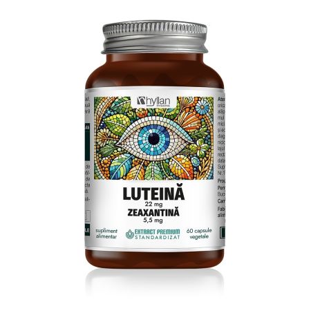 Luteina si Zeaxantina, 60 capsule vegetale, Hyllan