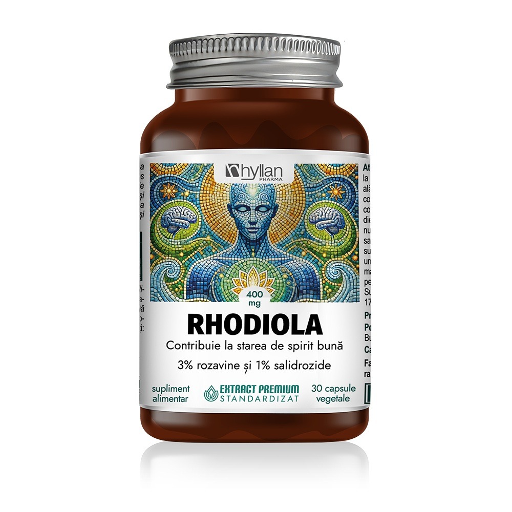 Rhodiola, 400 mg, 30 capsule, Hyllan