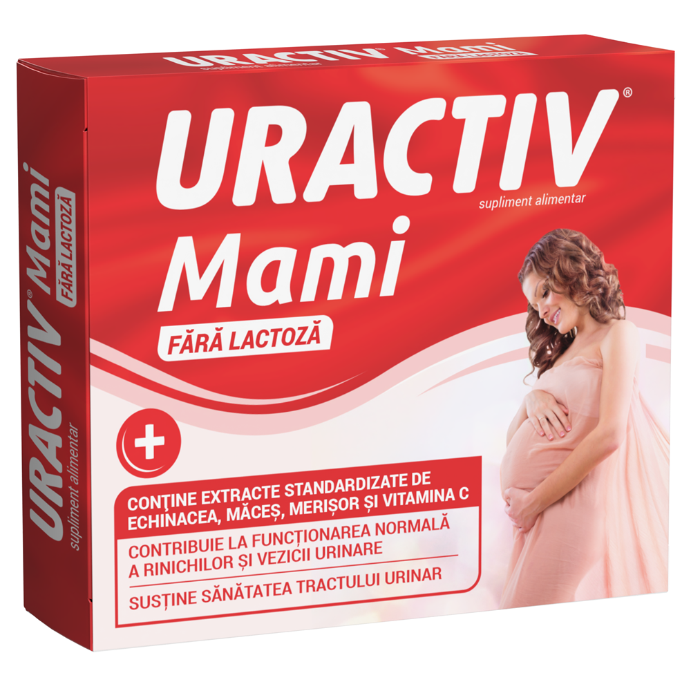 Uractiv Mami fara lactoza, 21 capsule, Terapia