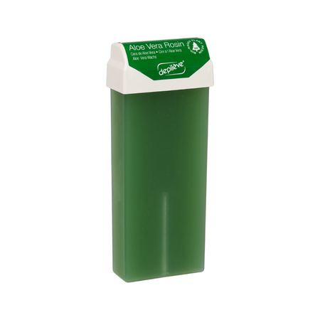 Ceara epilatoare cu aplicator, Aloe Rosin, 100 g, Depileve