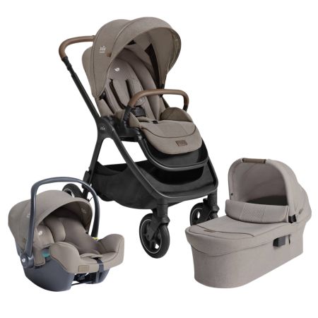 Carucior multifunctional 3in1 (Carucior Finiti + Landou Ramble XL + scoica i-Snug) Finiti Signature, 0 luni+, Maple, Joie
