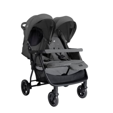 Carucior de gemeni Estrella Ebony, 0 luni+, Joie