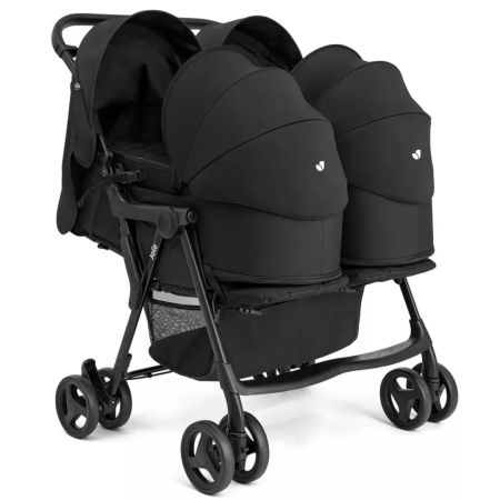 Landou moale pentru carucioarele Aire Twin si Evalite Duo, Negru, Joie 725897