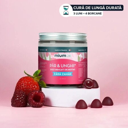 Jeleuri pentru par si unghii, 42 bucati, Mium Lab 725963