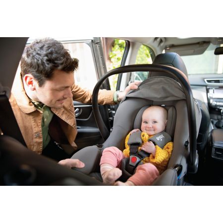 Scoica auto cu tetiera reglabila i-Snug 2, 40-75 cm, Moonlight, Joie 726017