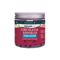 Jeleuri cu plante si vitamina C, Circulatia Sangelui, 42 bucati, Mium Lab