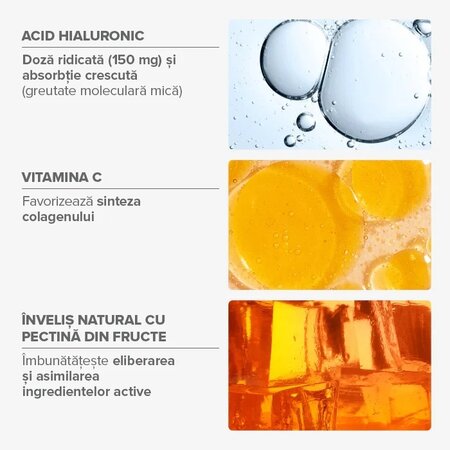 Jeleuri cu Acid Hialuronic, 42 bucati, Mium Lab 726044