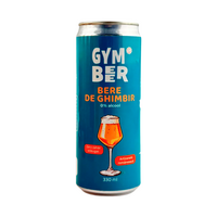 Bere de ghimbir fara alcool, 330 ml, Gym Beer