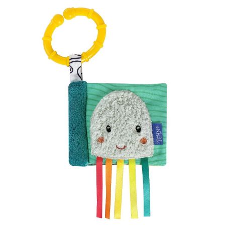 Carticica pentru bebelusi, 3 luni+, Caracatita colorata, Fehn