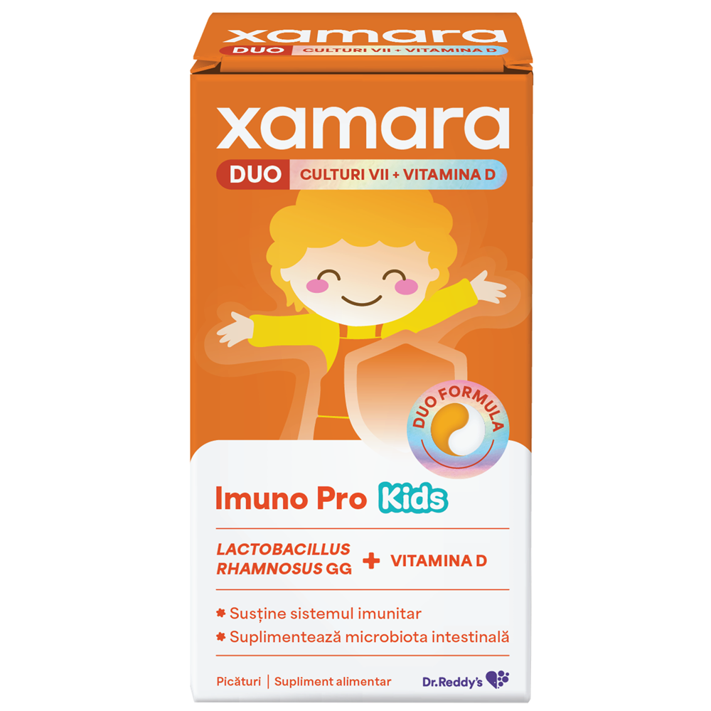 Picaturi Xamara Duo Imuno Pro Kids, 10 ml, Dr. Reddys