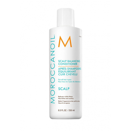 Balsam de par pentru echilibrarea scalpului Scalp Balancing, 250 ml, Moroccanoil