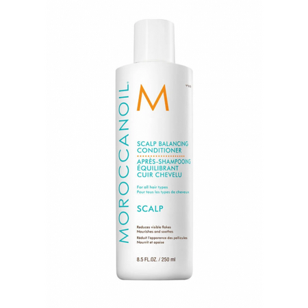 Balsam de par pentru echilibrarea scalpului Scalp Balancing, 250 ml, Moroccanoil