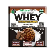 Pudra cu proteina 24g Mix Instant, Ciocolata, 34 g, Nature Tech