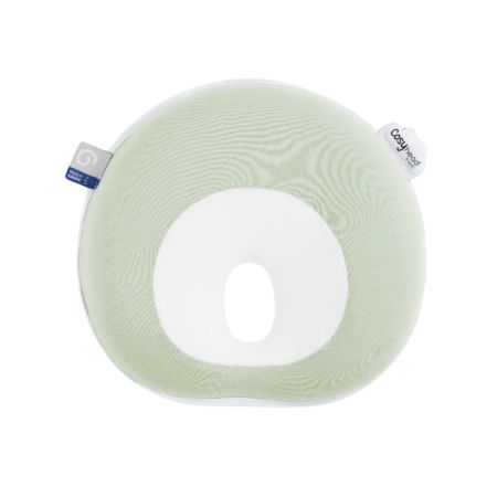 Perna anti-plagiocefalie Cosyhead Fresh, Sage Green, BabyMoov