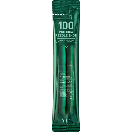 Ser facial calmant si reparator Reedle Shot 100, Pro Cica, 2 ml x 10 bucati, VT Cosmetics 726616