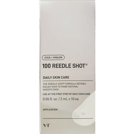 Ser facial cu Cica Reedle Reedle Shot, 2 ml x 10 bucati, VT Cosmetics