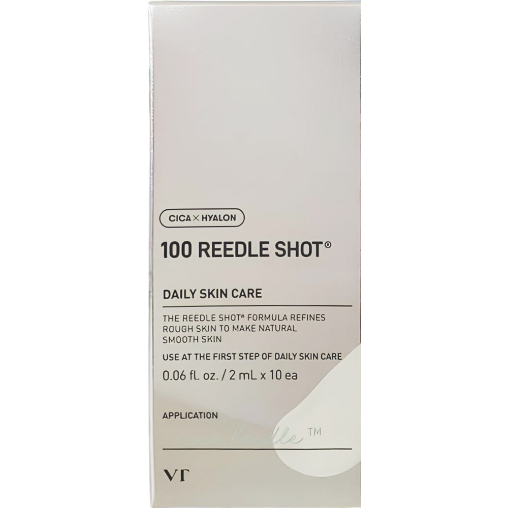 Ser facial cu Cica reedle Reedle Shot, 2 ml x 10 bucati, VT Cosmetics