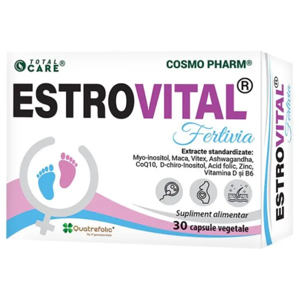 Estrovital Fertivia, 30 capsule, Cosmopharm