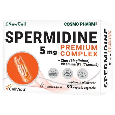 Spermidine, 5 mg, 30 capsule, Cosmopharm