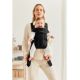 Marsupiu anatomic Mini cu pozitii multiple de purtare, Black, Tesatura-Tricot, 0 luni+, BabyBjorn 726742