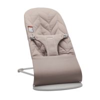 Balansoar din tesatura matlasata Bliss, Sand Gray, 0 luni+, BabyBjorn
