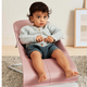 Balansoar din tesatura matlasata cu bara de jucarii Bliss, Dusty Pink, 0 luni+, BabyBjorn 726765