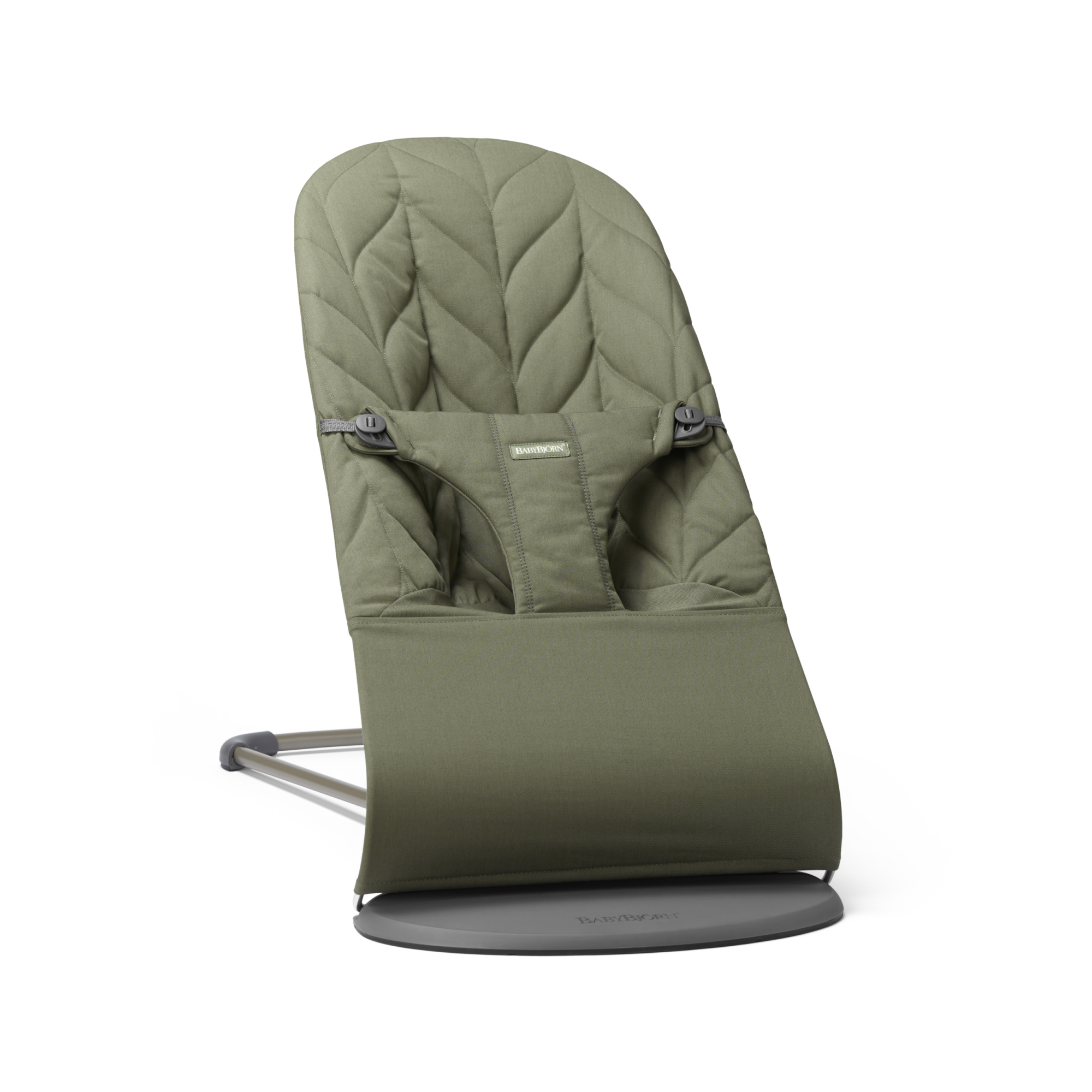 Balansoar din tesatura matlasata Bliss, Dark Green, 0 luni+, BabyBjorn
