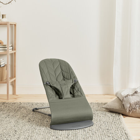 Balansoar din tesatura matlasata Bliss, Dark Green, 0 luni+, BabyBjorn 726775