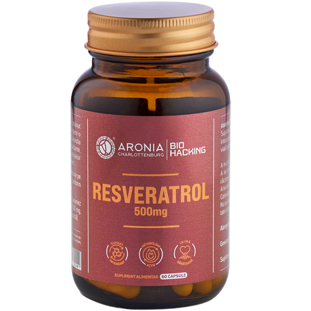 Resveratrol, 500 mg, 60 capsule, Aronia Charlottenburg