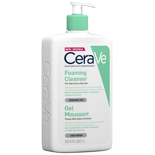 Gel de curatare spumant, 1000 ml, CeraVe