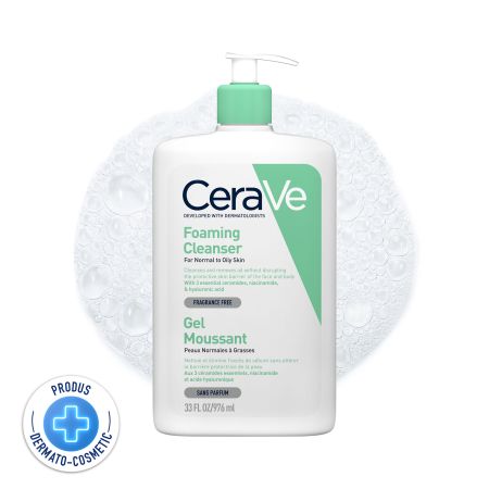 Gel de curatare spumant, 976 ml, CeraVe 773161