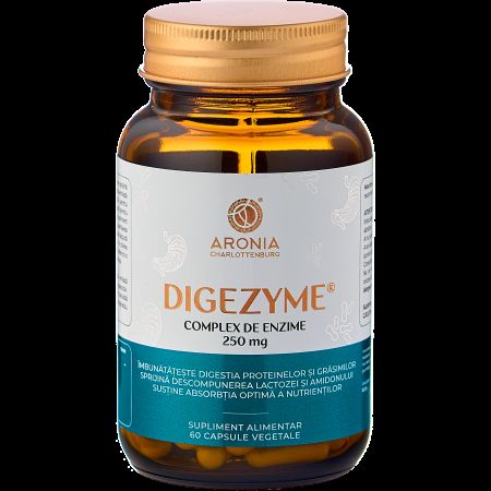 DigeZyme Complex de enzime, 250 mg, 60 capsule, Aronia Charlottenburg
